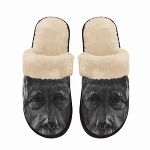 Men Old Man Jerry Fuzzy Slippers