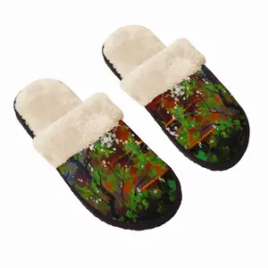 Men Spring In Mykulychyn Fuzzy Slippers