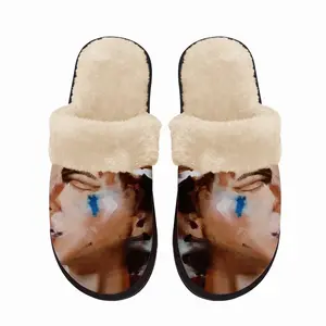 Men Indiana Fuzzy Slippers