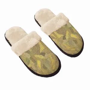 Men Seeds Fuzzy Slippers