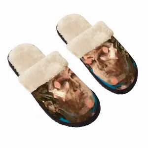 Men -L- Fuzzy Slippers