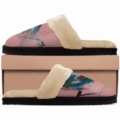 Men Wee Bird Fuzzy Slippers