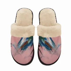 Men Wee Bird Fuzzy Slippers