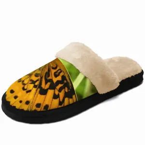 Men Beautiful New Hampshire Butterfly Fuzzy Slippers