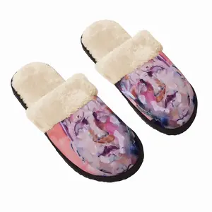 Men Nearby Fuzzy Slippers