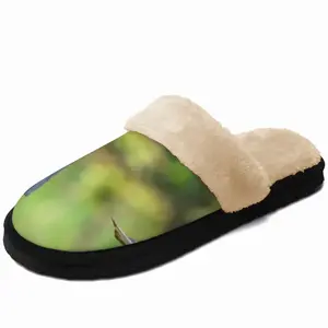 Men Swallow Takes Flight Fuzzy Slippers