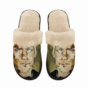 Men Scozzari Fuzzy Slippers