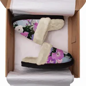 Men Petunia Fuzzy Slippers