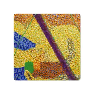 The Apple Square Iron Painting (Multi-Size)