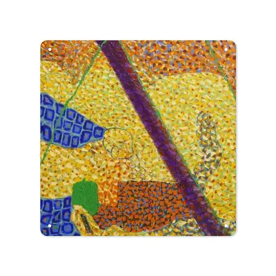 The Apple Square Iron Painting (Multi-Size)