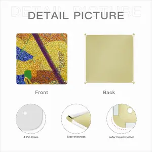 The Apple Square Iron Painting (Multi-Size)