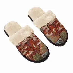 Men Athos - Vatopedi Fuzzy Slippers