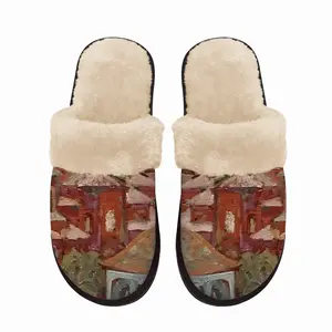 Men Athos - Vatopedi Fuzzy Slippers