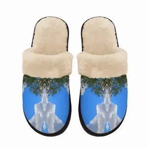 Men Dragon Clouds Fuzzy Slippers