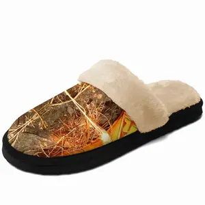 Men Native Desert Dweller Fuzzy Slippers