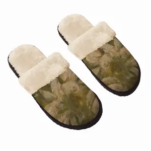 Men Magnolia Fuzzy Slippers