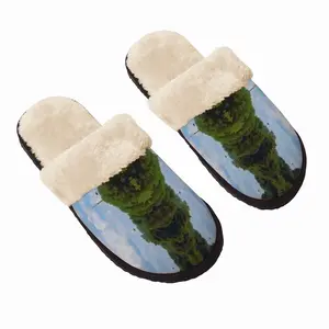 Men Angry Totem Birds Fuzzy Slippers