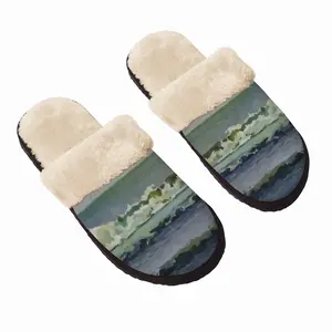 Men Warm Evening Fuzzy Slippers