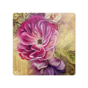 Smell Of Rose Square Iron Painting (Multi-Size)