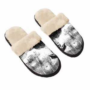 Men Backwater Fuzzy Slippers