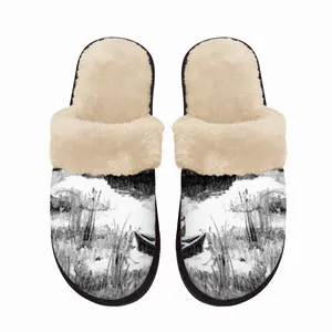 Men Backwater Fuzzy Slippers