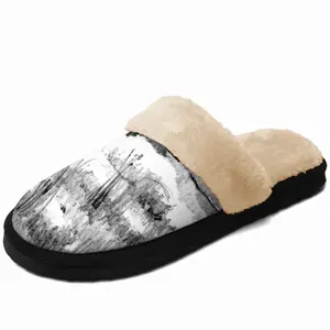 Men Backwater Fuzzy Slippers