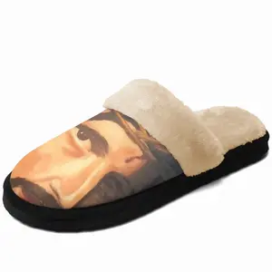 Men Christ Fuzzy Slippers