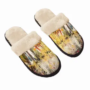 Men German River Fuzzy Slippers