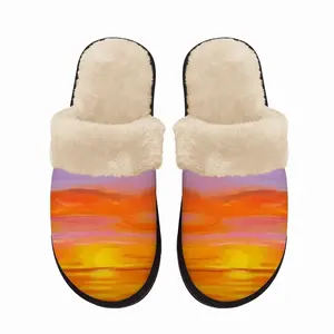 Men Beach Fuzzy Slippers