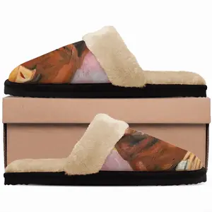 Men Saint Francesco Fuzzy Slippers