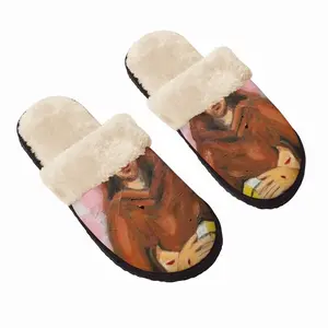 Men Saint Francesco Fuzzy Slippers