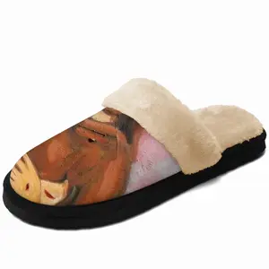 Men Saint Francesco Fuzzy Slippers