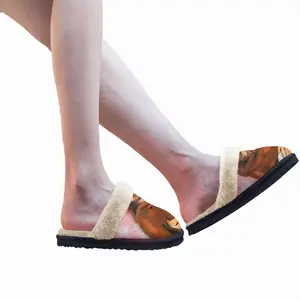 Men Saint Francesco Fuzzy Slippers