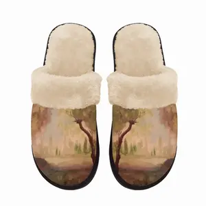 Men The Madrid Country House Fuzzy Slippers