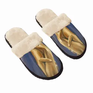 Men Hand Of Salvation Fuzzy Slippers