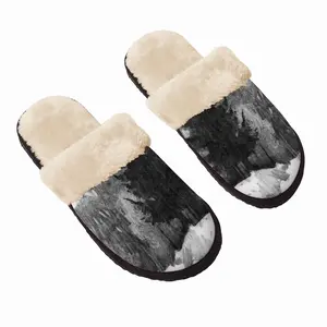 Men Mainly Cloudy Fuzzy Slippers