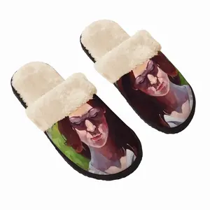 Men Dreams Fuzzy Slippers