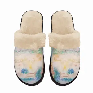 Men Chateau De Chabenet Fuzzy Slippers