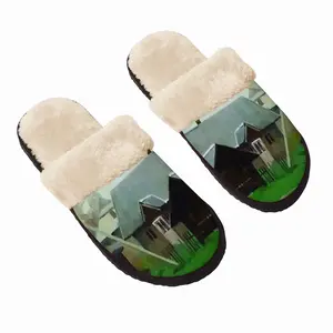 Men Spring In The Carpathians Fuzzy Slippers