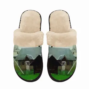 Men Spring In The Carpathians Fuzzy Slippers