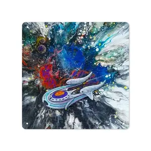 Space Flight Square Iron Painting (Multi-Size)