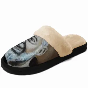 Men Saint Padre Pio Fuzzy Slippers