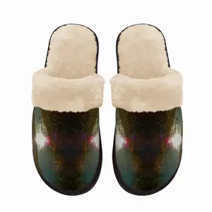 Men Alien Sun Spider Fuzzy Slippers