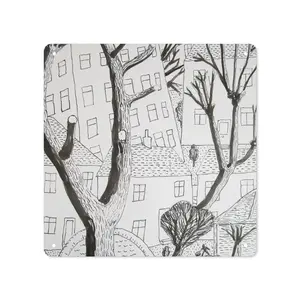 Trees Square Iron Painting (Multi-Size)