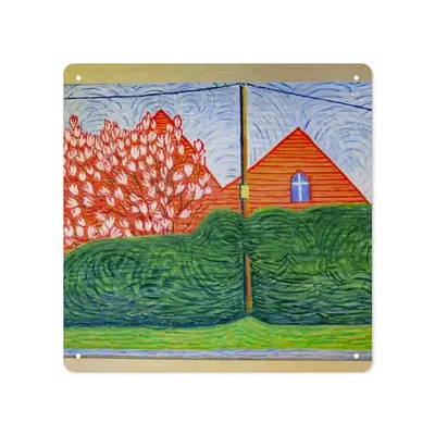 Verdant Curtain Square Iron Painting (Multi-Size)