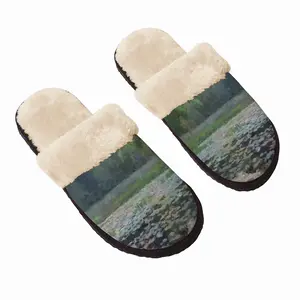 Men Warm Evening Fuzzy Slippers