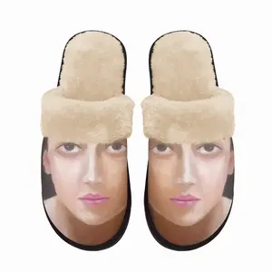 Men Saint Philomena Fuzzy Slippers