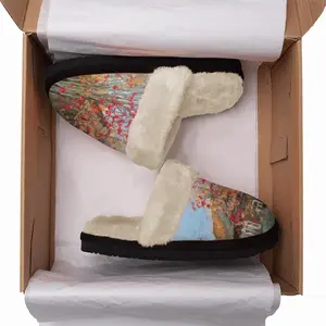 Men Rowan Fuzzy Slippers