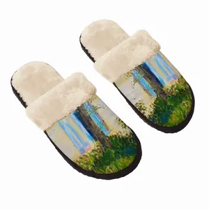 Men Sweet Home Fuzzy Slippers