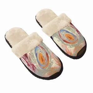 Men Inferno Fuzzy Slippers